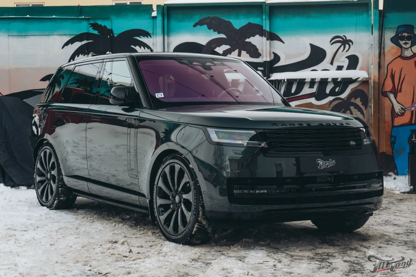 Шумоизоляция дверей и колесных арок + антихром для Range Rover Autobiography постоянного гостя